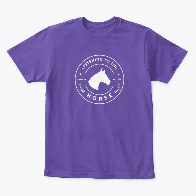 Listening to the Horse Kids T-Shirt